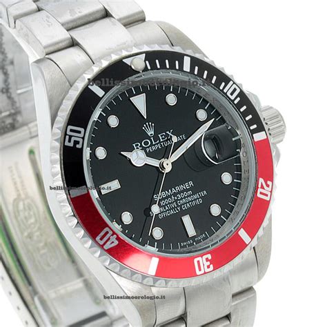 rolex submariner red black bezel